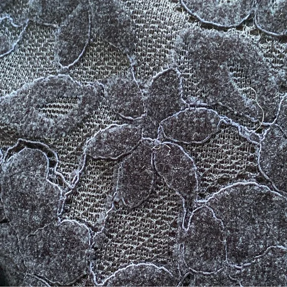 FDJ French Dressing Jeans Lace Navy Blue  Hoodie Sweatshirt - Picture 9 of 11